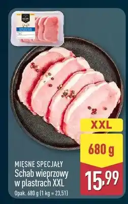 ALDI Schab wieprzowy w plastrach XXL MIĘSNE SPECJAŁY oferta