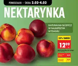 Biedronka Nektarynka na wagę oferta