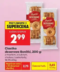 Biedronka Ciastka deserowe Bonitki oferta