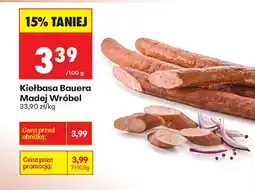 Biedronka Kiełbasa Bauera Madej Wróbel oferta