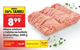 Biedronka Mięso mielone z indyka na kotlety Kraina Mięs oferta