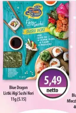 DUO-TES Blue Dragon Listki Algi Sushi Nori oferta