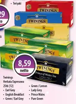 DUO-TES Twinings Herbata Ekspresowa oferta