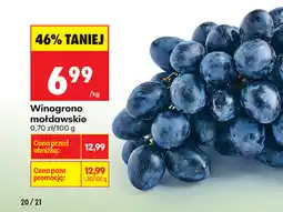 Biedronka Winogrono mołdawskie oferta