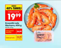 Biedronka Krewetki całe Marinero oferta