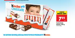 Biedronka Czekolada Kinder oferta