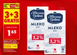 Biedronka Mleko UHT 3,2% Mleczna Dolina oferta