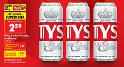 Biedronka Piwo Tyskie Gronie oferta