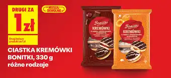 Biedronka Ciastka Kremówki Bonitki oferta