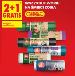 Biedronka Worki na śmieci Zosia (różne rodzaje) oferta
