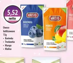 DUO-TES Owoce liofilizowane Kresto oferta
