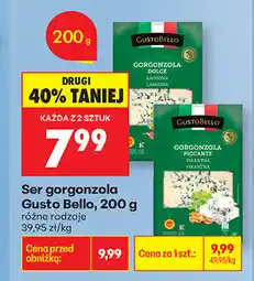 Biedronka Ser gorgonzola Gusto Bello oferta