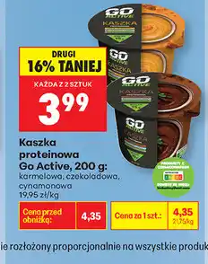 Biedronka Kaszka proteinowa Go Active oferta