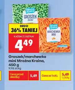 Biedronka Groszek/marchewka mini Mroźna Kraina oferta