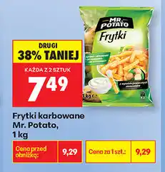 Biedronka Frytki karbowane Mr. Potato oferta