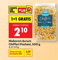 Biedronka Makaron durum Chifferi Pastani oferta