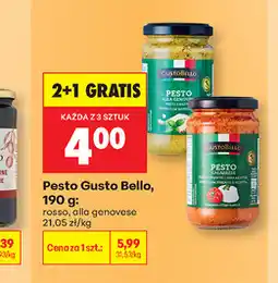 Biedronka Pesto Gusto Bello oferta