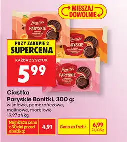 Biedronka Ciastka Paryskie Bonitki oferta