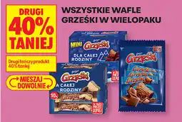 Biedronka Wafle Grześki w wielopaku oferta