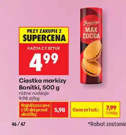 Biedronka Ciastka markizy Bonitki oferta