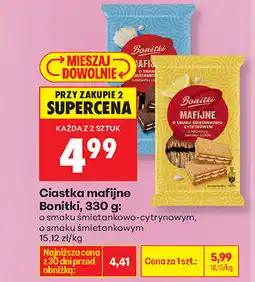Biedronka Ciastka mafińe Bonitki oferta