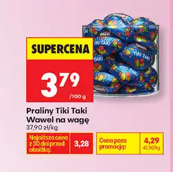 Biedronka Praliny Tiki Taki Wawel na wagę oferta
