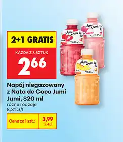 Biedronka Napój niegazowany z Nata de Coco Jumi Jumi oferta