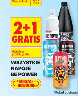 Biedronka Napój energetyczny Dziki, 500 ml (klasyczny, mango) oferta