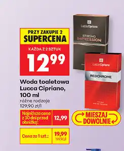 Biedronka Woda toaletowa Lucca Cipriano oferta