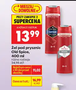 Biedronka Żel pod prysznic Old Spice oferta