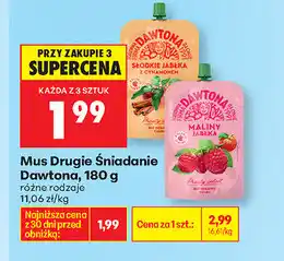 Biedronka Mus Drugie Śniadanie Dawtona oferta