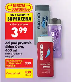 Biedronka Żel pod prysznic SkinO Care oferta