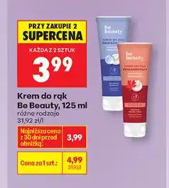 Biedronka Krem do rąk Be Beauty oferta