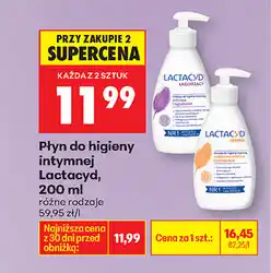 Biedronka Płyn do higieny intymnej Lactacyd oferta