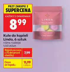 Biedronka Kule do kąpieli Linda, 6 sztuk oferta