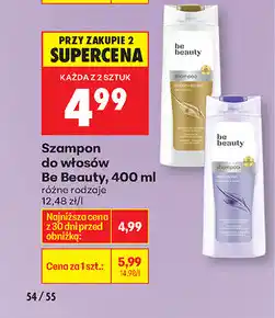 Biedronka Szampon do włosów Be Beauty oferta