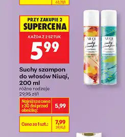 Biedronka Suchy szampon do włosów Niuqi oferta