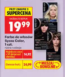 Biedronka Farba do włosów Syoss Color, 1 szt oferta