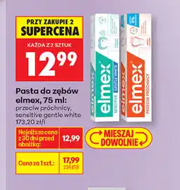 Biedronka Pasta do zębów elmex oferta