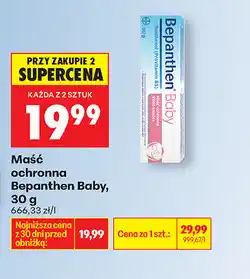 Biedronka Bepanthen Baby Maść ochronna oferta