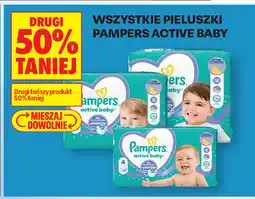 Biedronka Pampers Active Baby pieluszki oferta