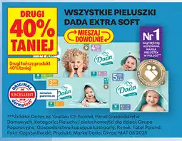 Biedronka Dada Extra Soft pieluszki oferta