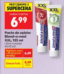 Biedronka Pasta do zębów Blend-a-med oferta
