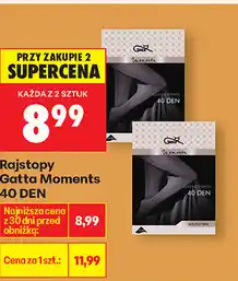 Biedronka Rajstopy Gatta Moments 40 DEN oferta