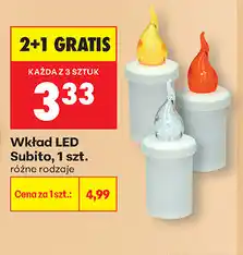 Biedronka Wkład LED Subito, 1 szt oferta