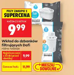 Biedronka Wkład do dzbanków filtrujących Dafi oferta