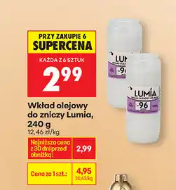Biedronka Wkład olejowy do zniczy Lumia oferta