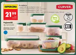 Biedronka Pojemniki na żywność Curver (zestawy i różne pojemności) oferta