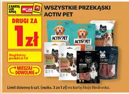Biedronka Przekąski Activ Pet oferta
