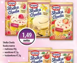 DUO-TES Dr. Oetker Słodka Chwila Kaszka manna oferta
